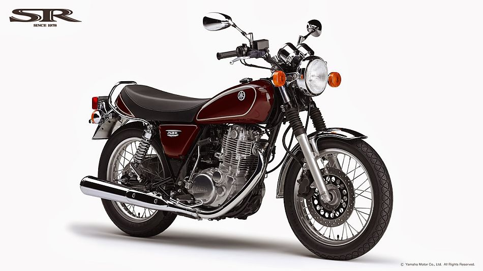 经典复古街车雅马哈sr400高清组图赏